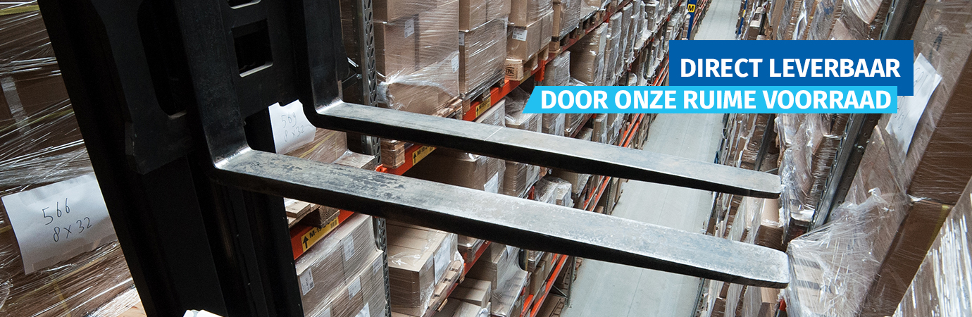 Direct leverbaar door onze ruime voorraad